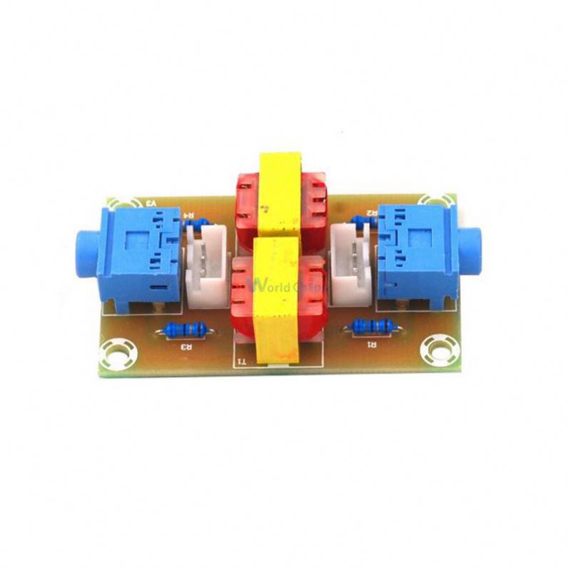 XH-M372 Stereo /Audio Isolator Vehicle Common Ground Suppression Interference Noise Isolation Module Transformer Coupler