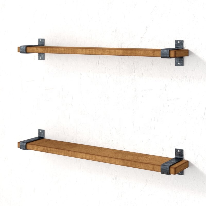 YG CRAFT/2020 новый дизайн 1,75 "H x 36" W x 5,5 "D Treyvon промышленная Грация настенная полка/Настенная плавающая полка