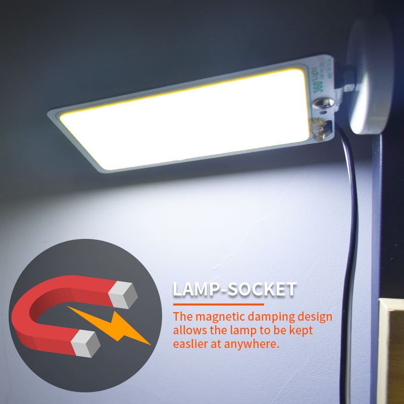 360light Led 12volt Waterproof ip67 Reachable Camp Trip Picnic Light 3 Lighting Modes Emergency Outdoor Camping Lamp