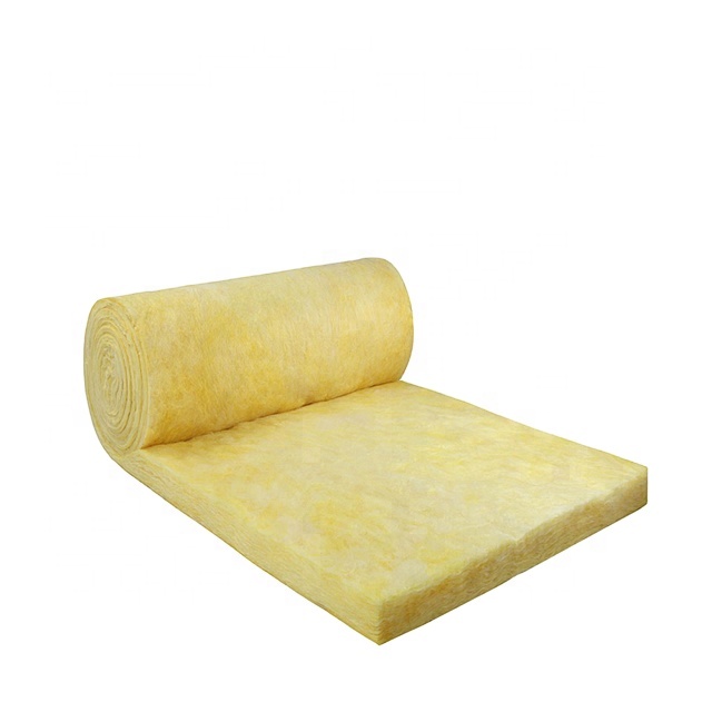 High Temperature Resistance Glass Wool Blanket/Roll For Power Plant 20mm - 100mm Thickness