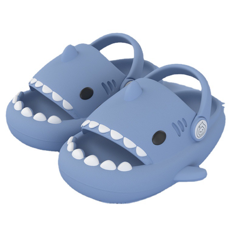 Toddler Baby Summer Shark Design Fancy Baby Sandals Comfortable Non-slip Little Kids Slippers Children Shoes Soft EVA Unisex