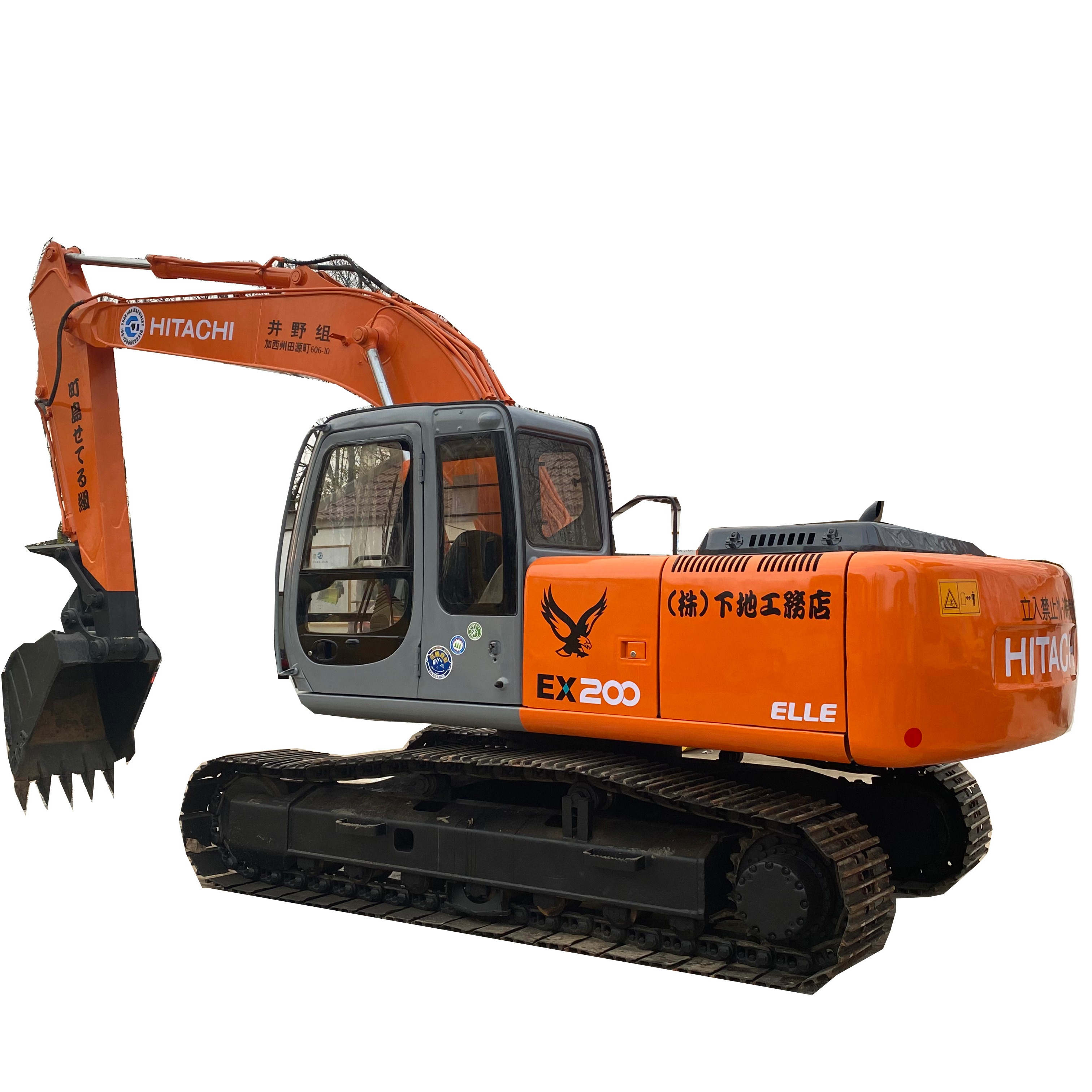 Б/у Hitachi EX200-5 экскаватора, гусеничный экскаватор Hitachi ex200-2 ex200-3 200-5, часовой механизм: японский hitachi EX200 EX120 экскаватора