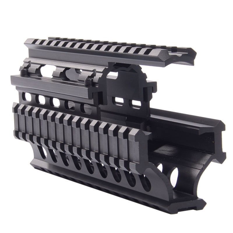 Tactical ak 47 accessories Quad Rails Handguard Rail Top Cover Scope Mount Picatinny Side Rail Mount for AK47 74 AK Handguard