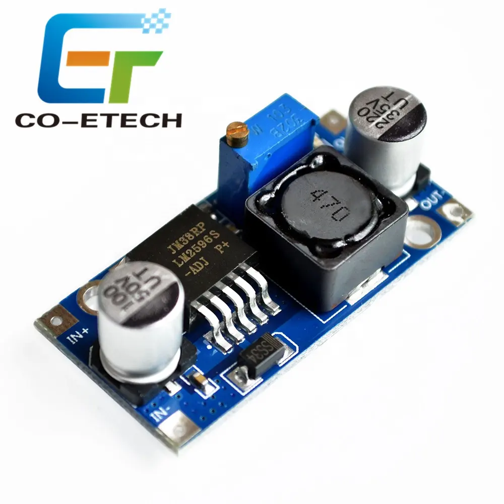 Buck Converter LM2596 DC to DC 4.5V to 30V Power Supply Step Down Adjustable Module
