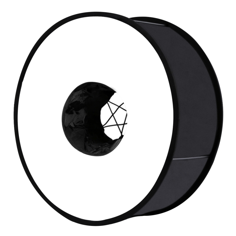 Quality PULUZ 45cm Round Style Macro and Portrait Softbox SpeedLite Flash Light Foldable Diffuser Softbox