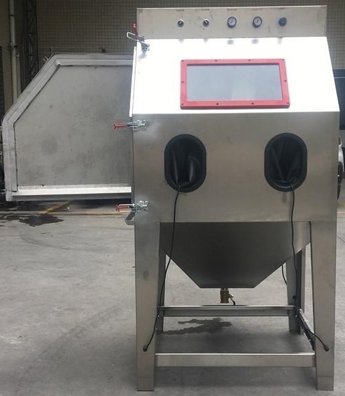 vapor blasting machine, wet sand blasting cabinet