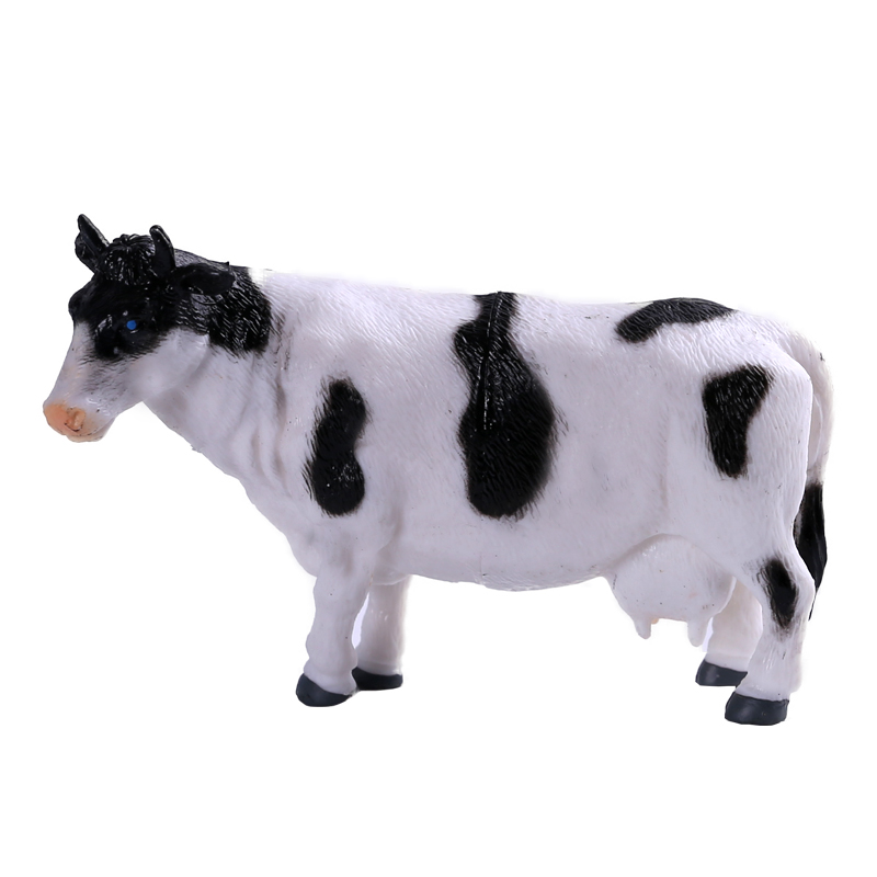 Simulation dairy farm farm animal model plastic animal scene display children's sand table toys