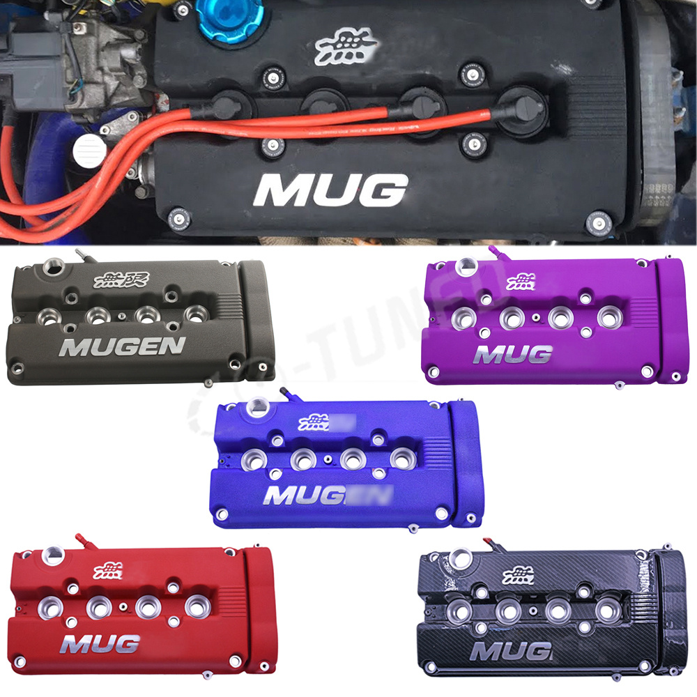 Черная крышка клапана двигателя H B16 B17 B18 VT B18C DOHC