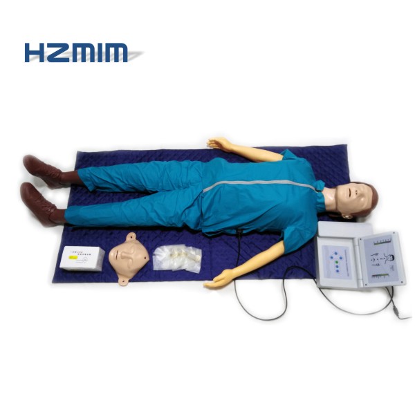 realistic medical training dummy CPR with controller, CPR manikin