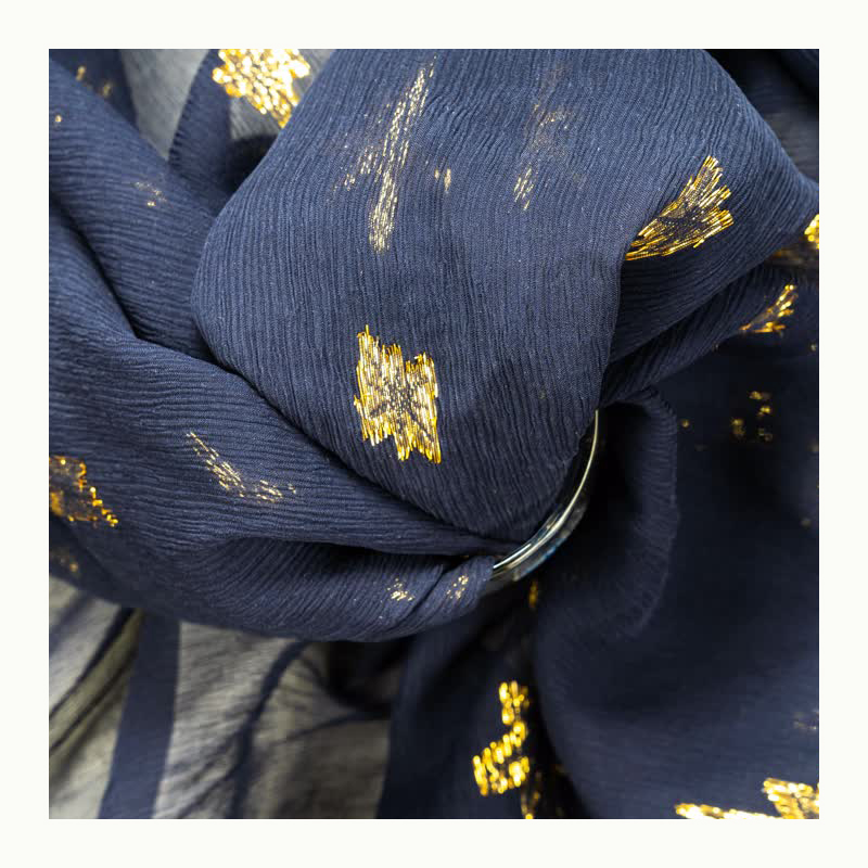 Home curtains printing 91%silk 9%leather 190953 silk leather golden floral metallic lurex fabric