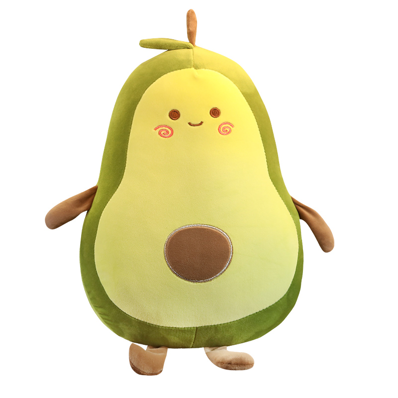 Kawaii авокадо плюшевая игрушка подушка кукла на заказ плюшевая игрушка мягкий плюш