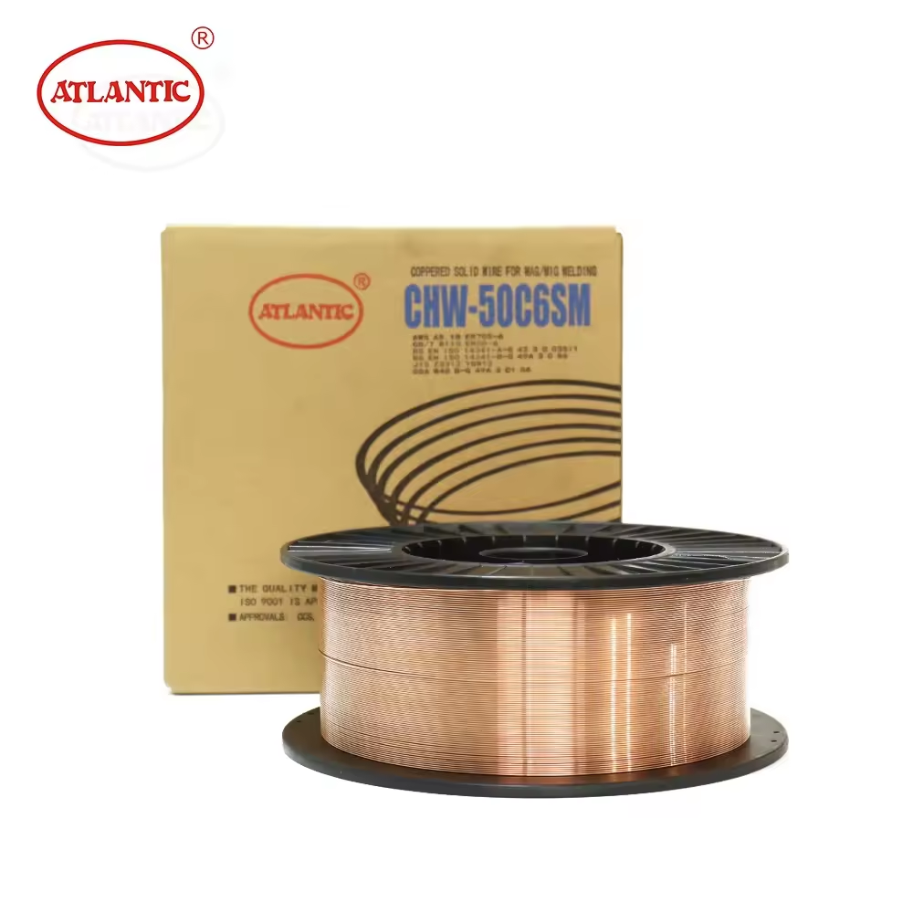 ATLANTIC OEM ODM Ex-factory Price Ordinary Various Specifications Copper Welding Wire ER70S-6 Welding Wire