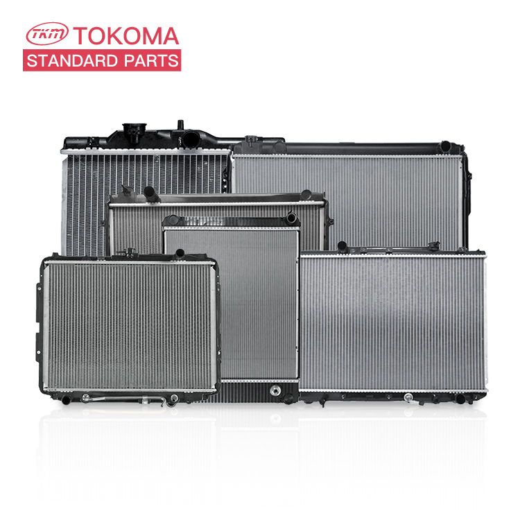 Auto Spare Parts Water Cooling System Oil Cooler Radiator Prices Engine Radiator for Honda Toyota BMW