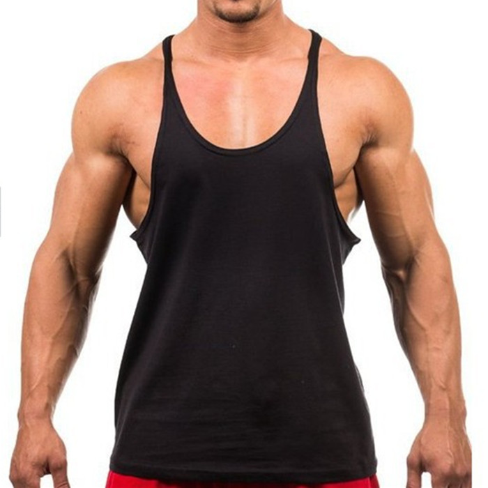 OEM ODM Breathable Sportswear Apparel Men Clothing Body Building Gym Tank Top