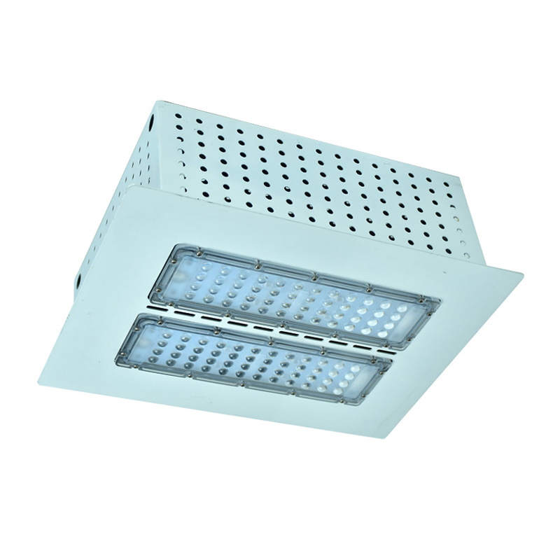 Mount Canopy Light Embedded 100 150 Watts Gas Station Parking Garages Led Canopy Light Gas Station