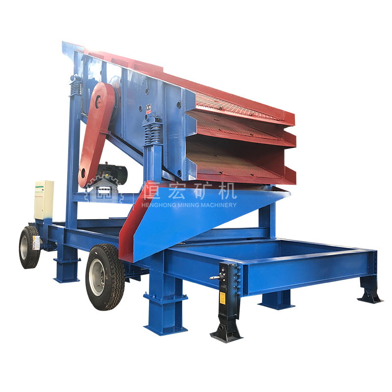 (China Top Manufacturer) Zimbabwe Stone Crushing Plant Portable Mutideck Sand Screen For Building Decoration Industry