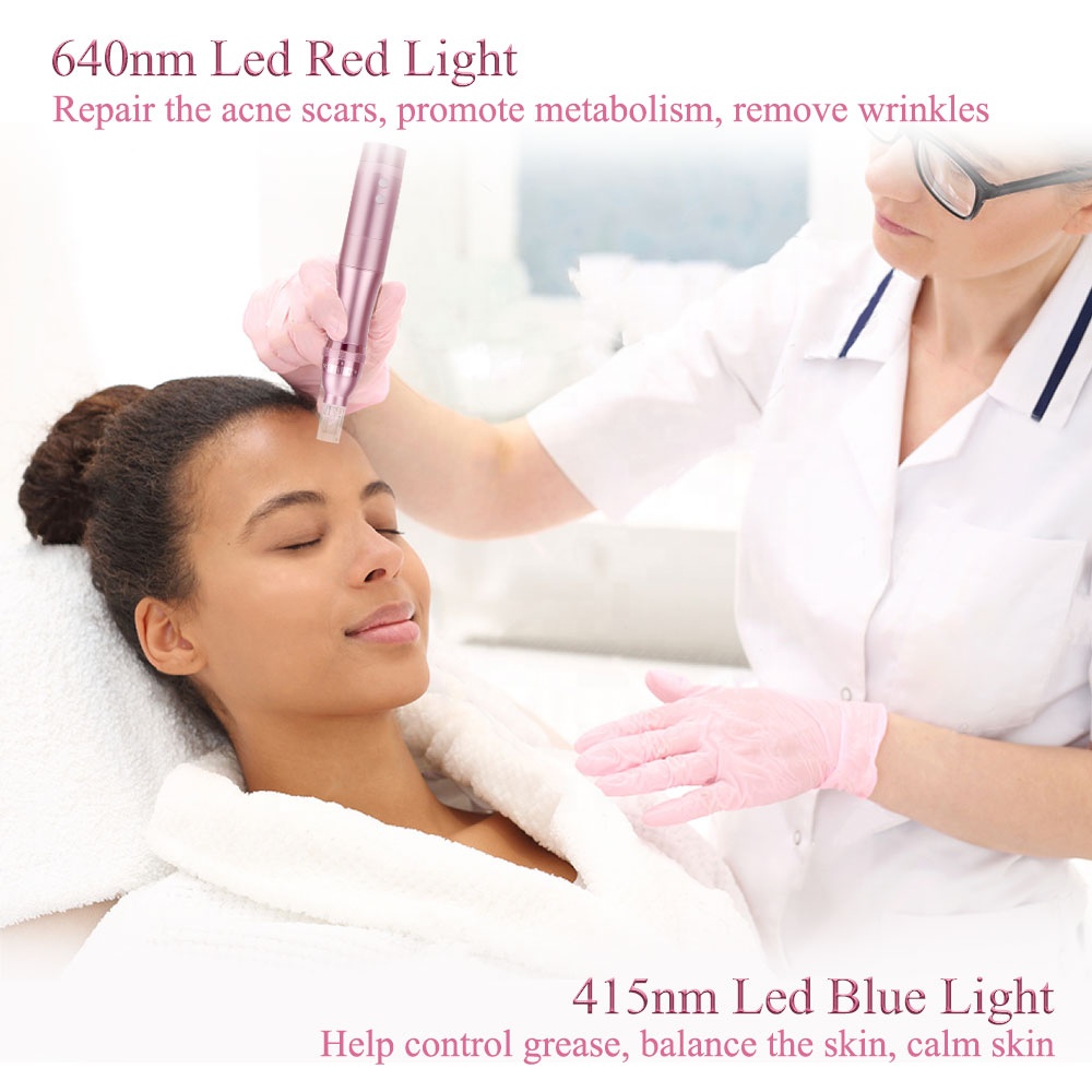 Цифровые сужения пор и улучшить поглощение pelcas dermapen
