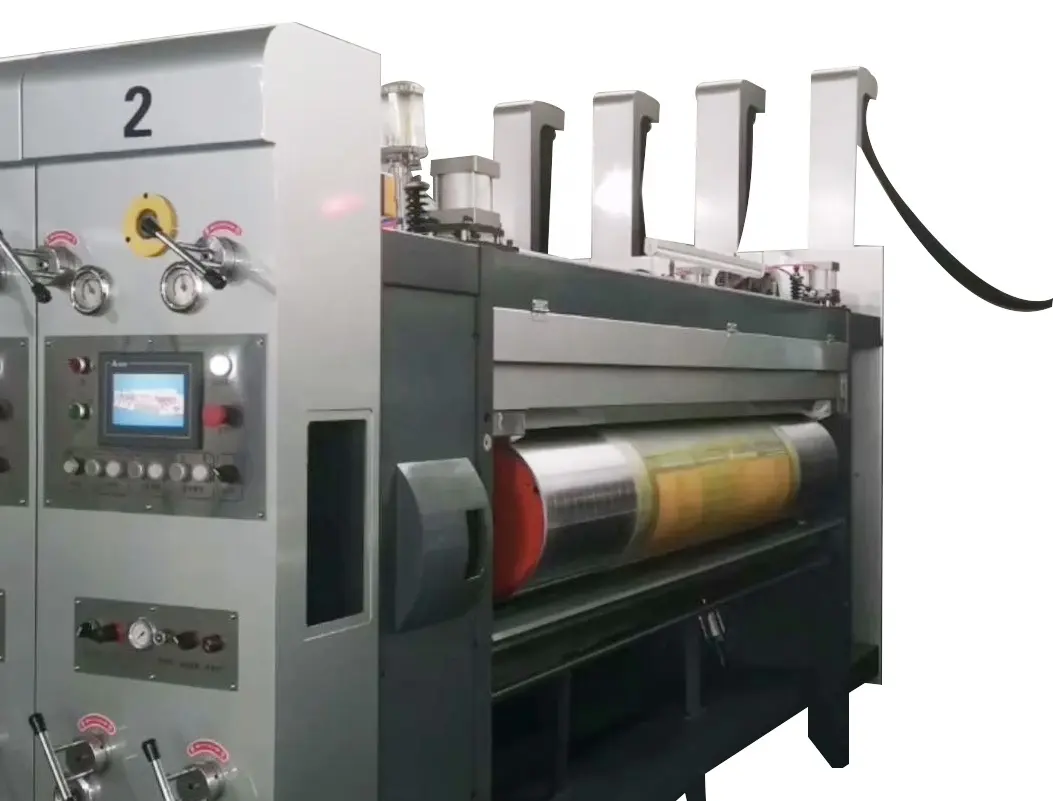 Automatic Corrugated Carton Printer Slotter And Die-cutter Machine