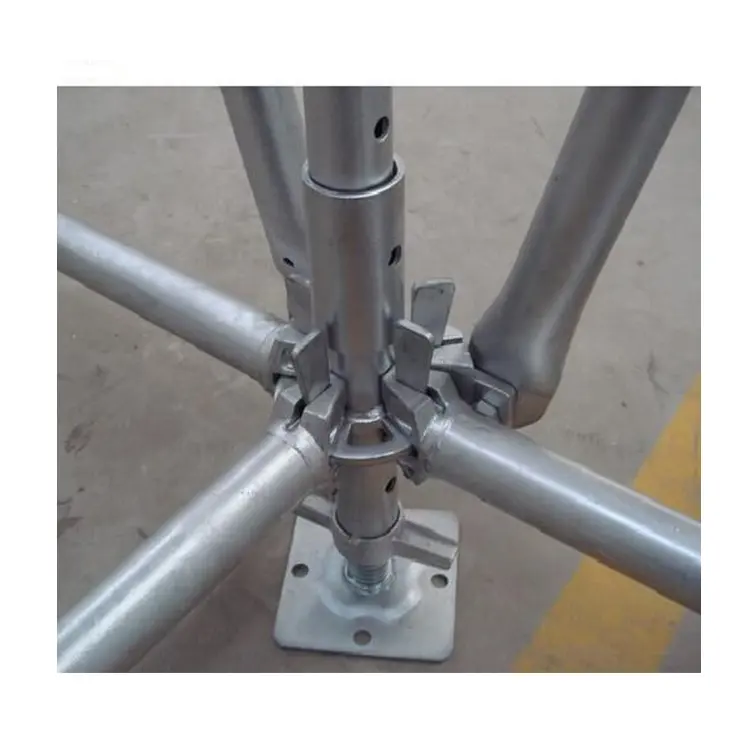 Multidirectional ringlock scaffolding system ringlock scaffolding galvanized construction ringlock scaffolding