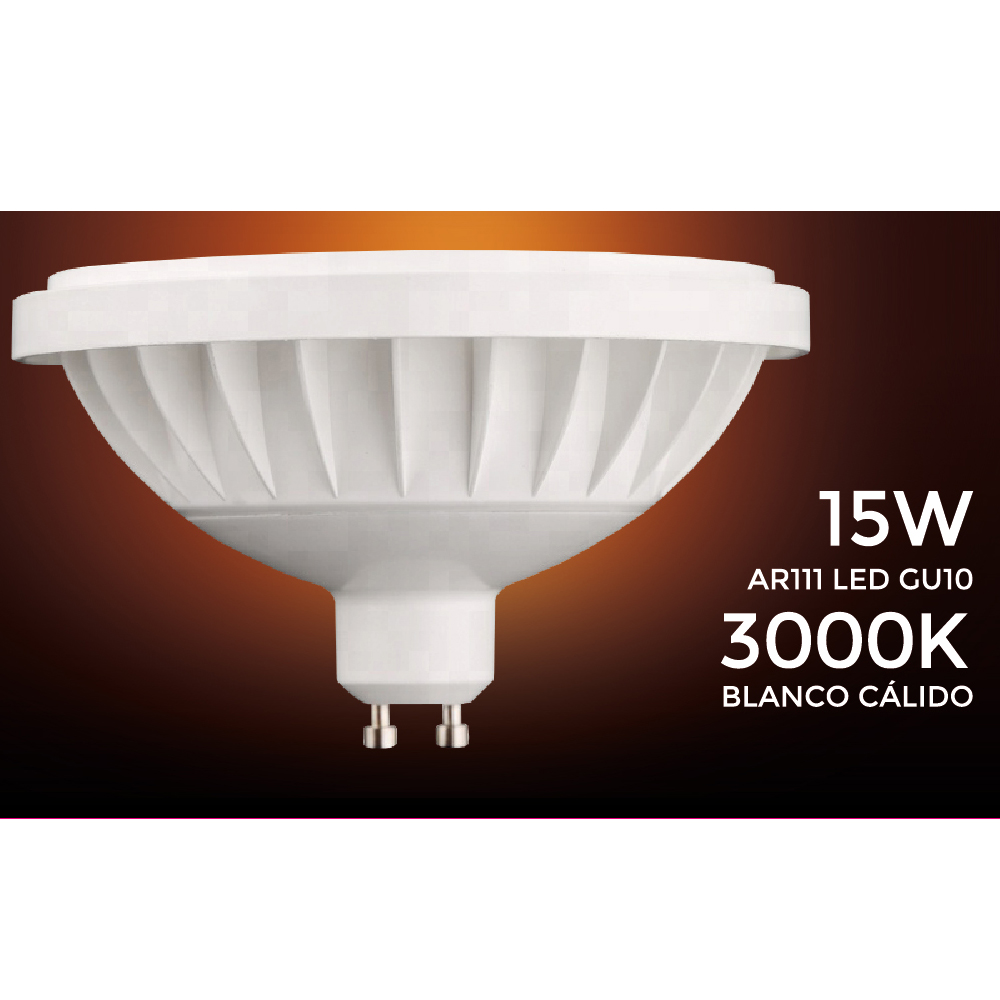 Лампады светодиод qr111 es111 с регулируемой яркостью 230v
