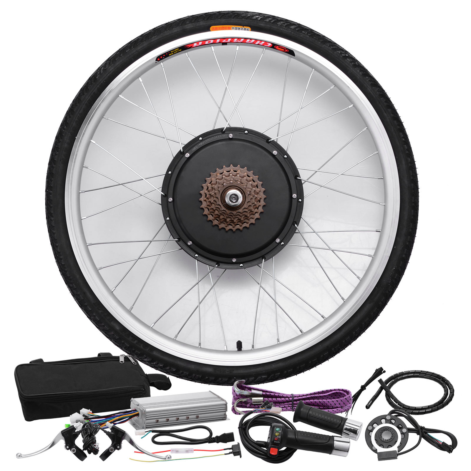LIXING 36V800W Double Aluminum Circle Mountain BIcycle Bicycle Electric Conversion Kits for DIY Bicycle Modification