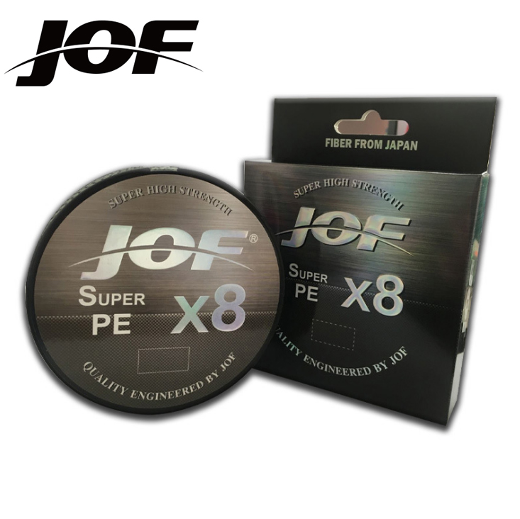 JOF X8 PE плетеная леска 100 м 300 м 500 м морской 8 strands супер прочная леска 12-78lb