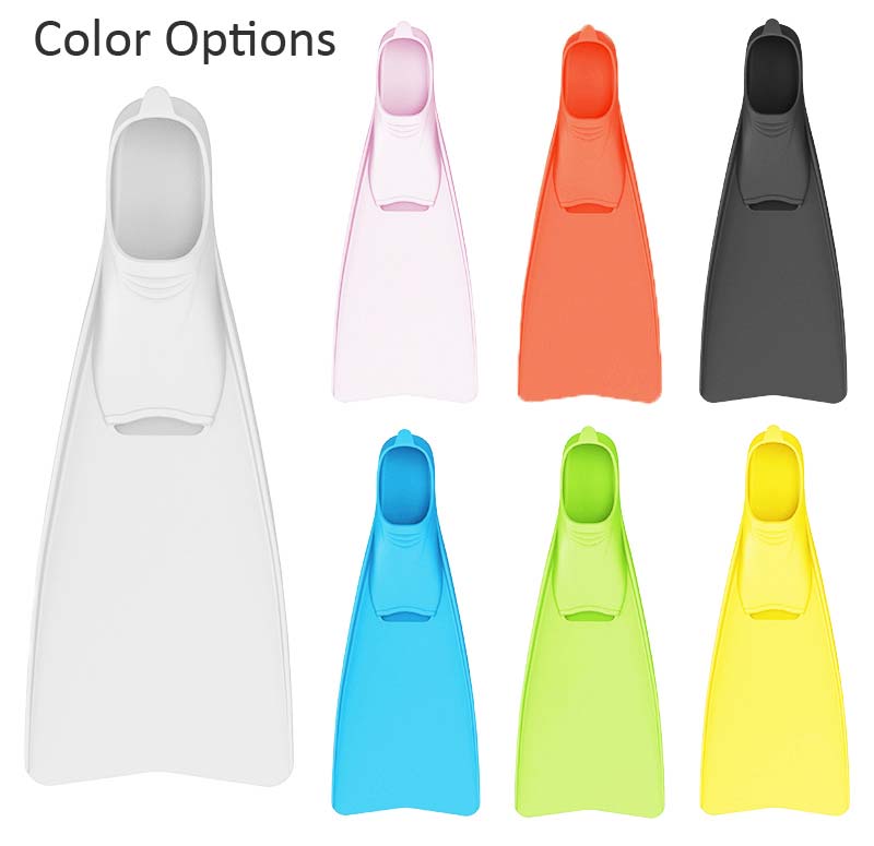 New High Quality Fin Swim TPR PP Diving Swim Filpper Classic Design Scuba Long Diving Fins