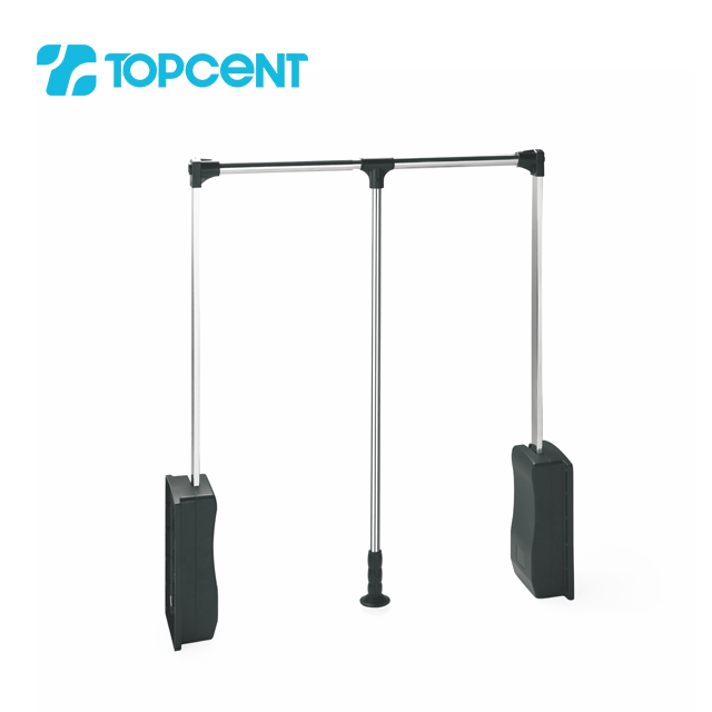 Topcent шкаф для одежды шкаф металла задавайте вешалка для одежды выдвижной шкаф Лифт выдвигающаяся вниз штанга для шкафа