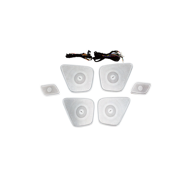 Car Accessories Speaker Midrange Cover Horn Atmosphere Lights Glow Cover Ambient Light For Mercedes-benz W177 W118