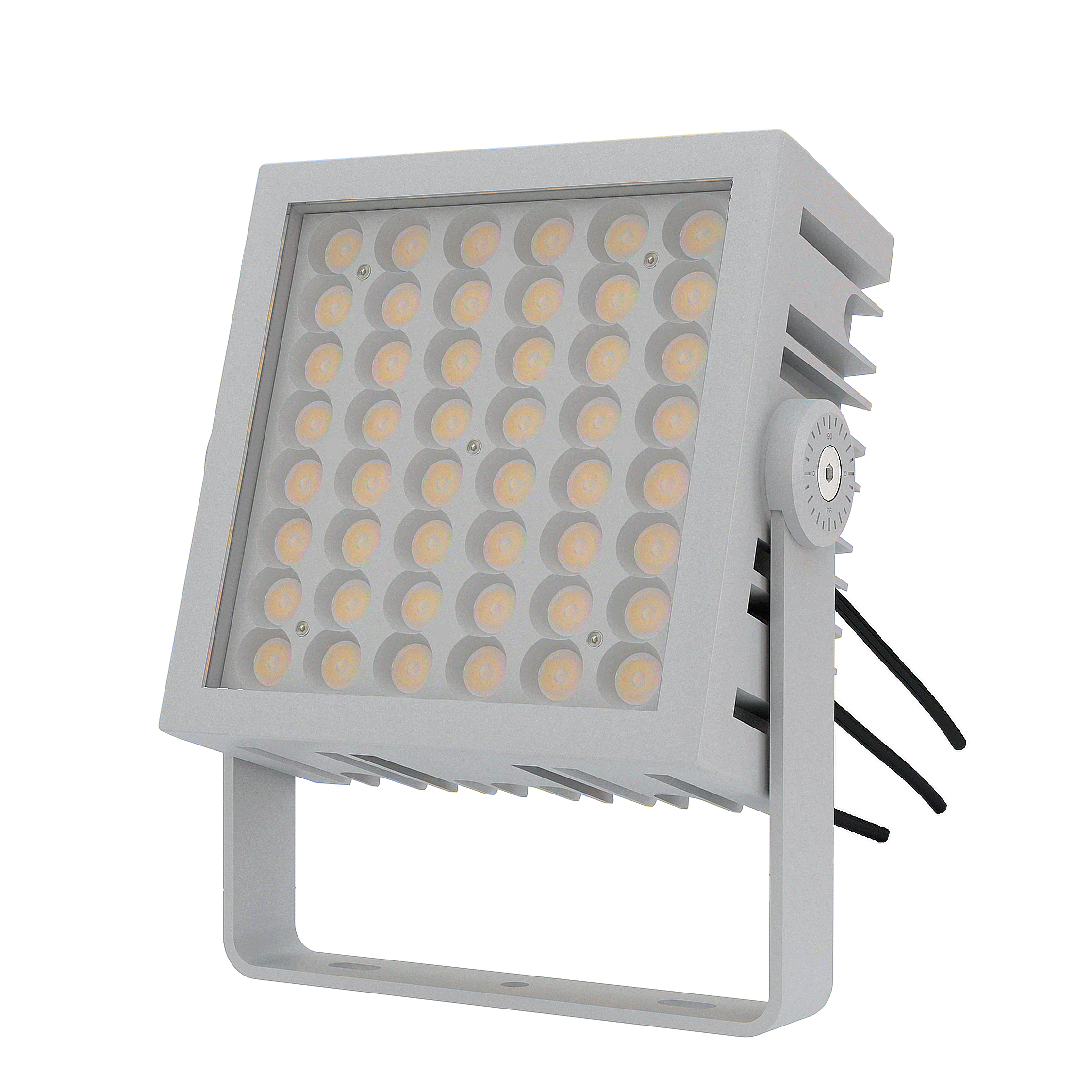 Светодиодный спортивный прожектор высокой мощности DMX512 RGBW, Светодиодный прожектор для улицы, высокий спортивный прожектор для стадиона
