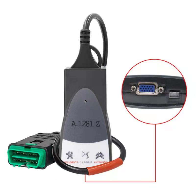 Автомобильный инструмент для Lexia 3 V8.55 для Citroen и Peugeot, простой вариант PP2000 PSA XS Evolution Diagbox