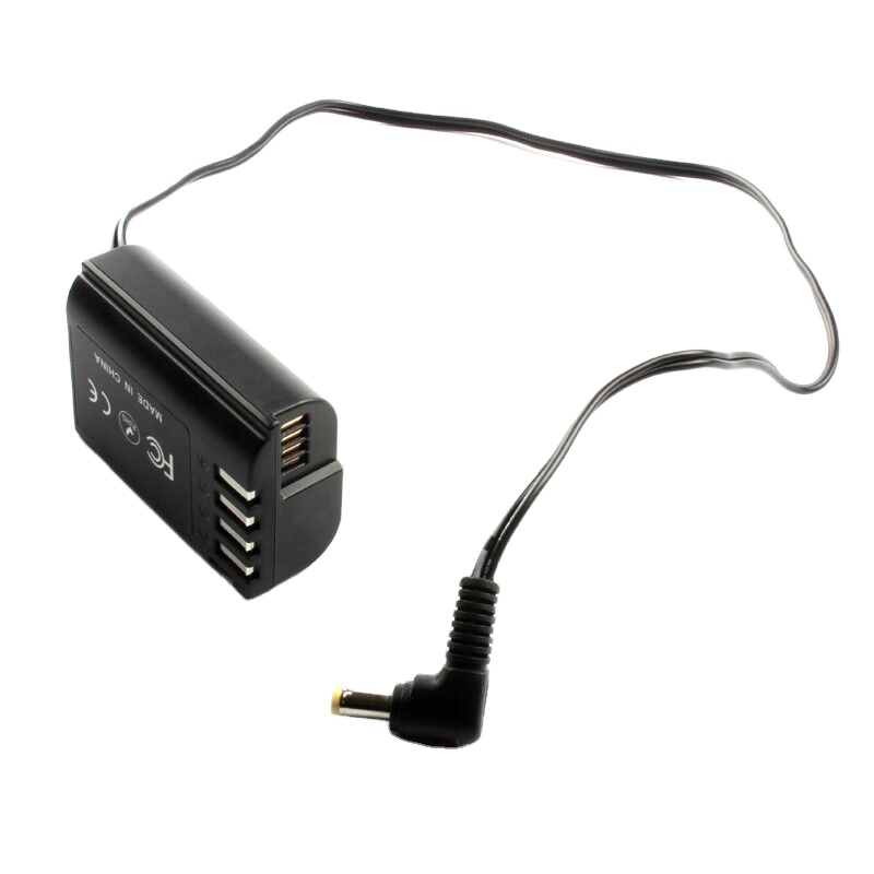 For Panasonic DC-S5 DC-S5K Lumix S5 DC Male to DMW-BLK22 Dummy Battery DMW-DCC17 DC Coupler