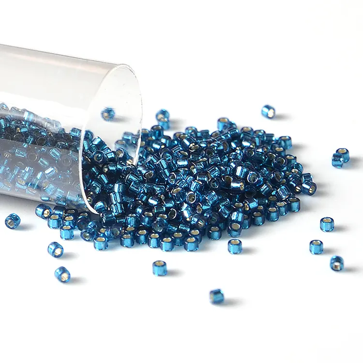 Factory Stock Wholesale Provides a Variety of Color Options 11/0 Delica Japan Miyuki 6mm Glass Seed Beads