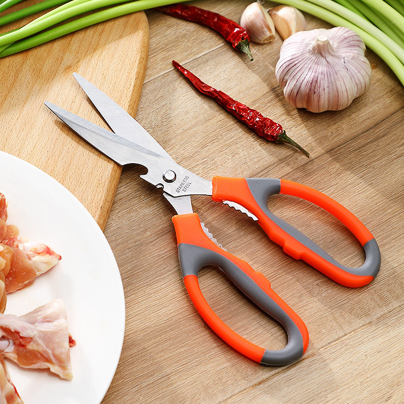 Многофункциональные ножницы для морепродуктов для резки курицы консервный нож для орехов кухонные ножницы из нержавеющей стали