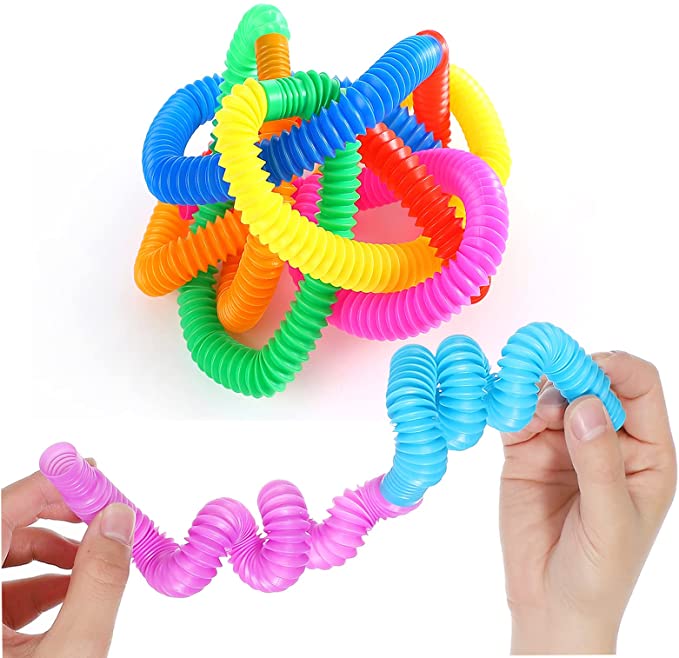 Best Sellers Kids Color Pipe DIY Stretch Magic Sensory Pop Tube Fidget Toy