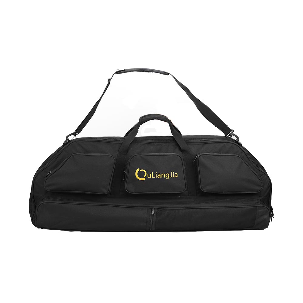 600D Polyester Inner Plush Fabric Bow Case Compound Bow Bag For Hunting and Archery