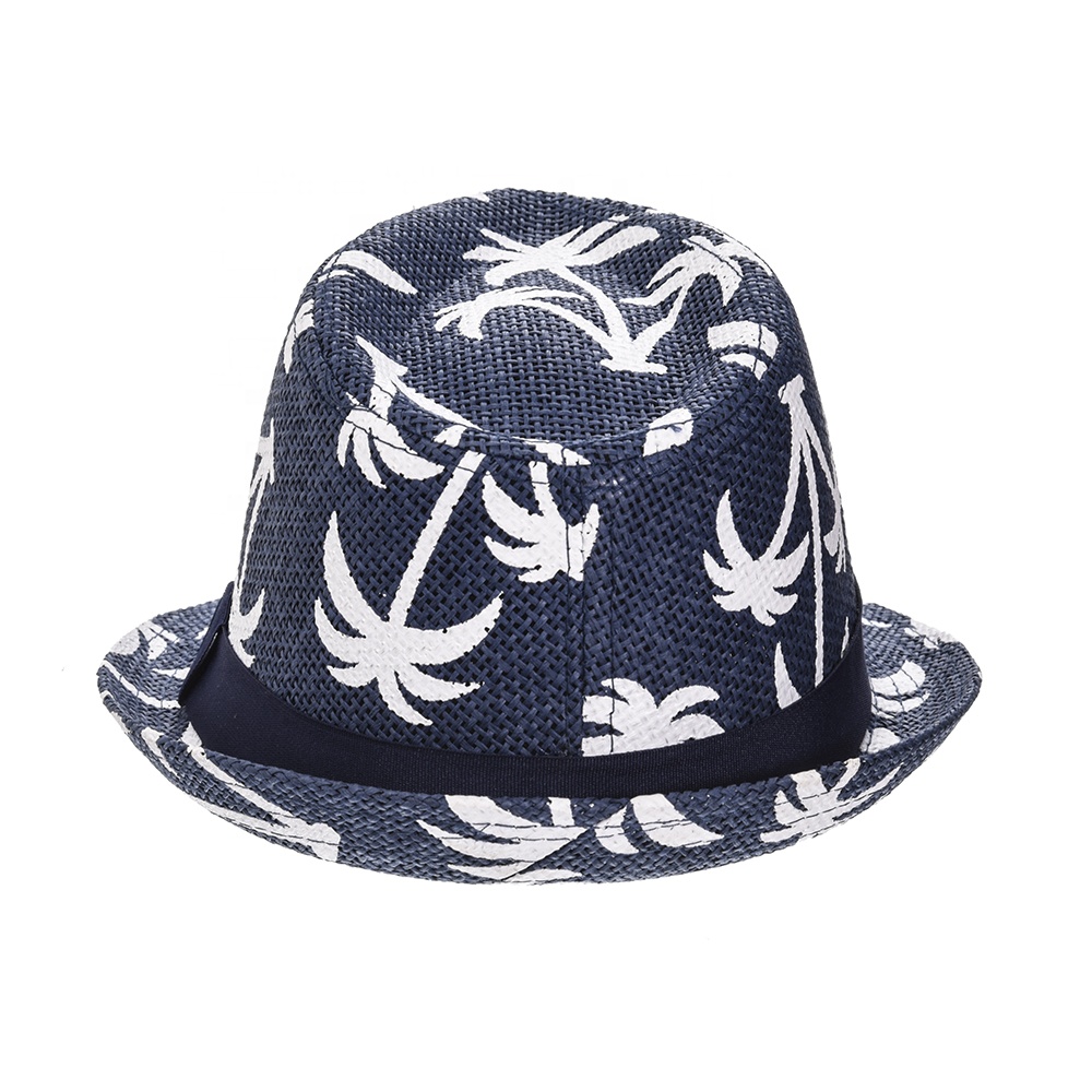 Summer British High Quality Caps Panama Printed Bucket Hats for Men Custom Logo