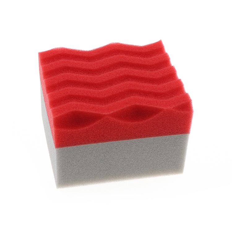 Promotional 2 sided cheaper car wash wax sponge Customized Color