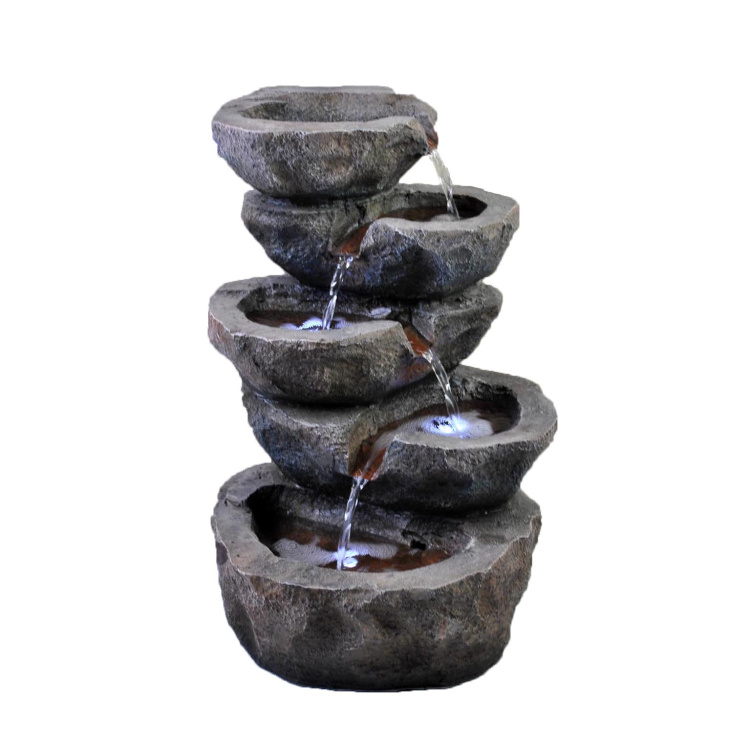 Garden Fountains Hot Sale Xubang Outdoor Fountain Modern Wall Fountain