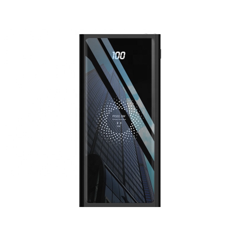 QC3.0 + PD18W Беспроводная Быстрая Зарядка Внешний аккумулятор высокой емкости 20000mAh 15W Беспроводная зарядка