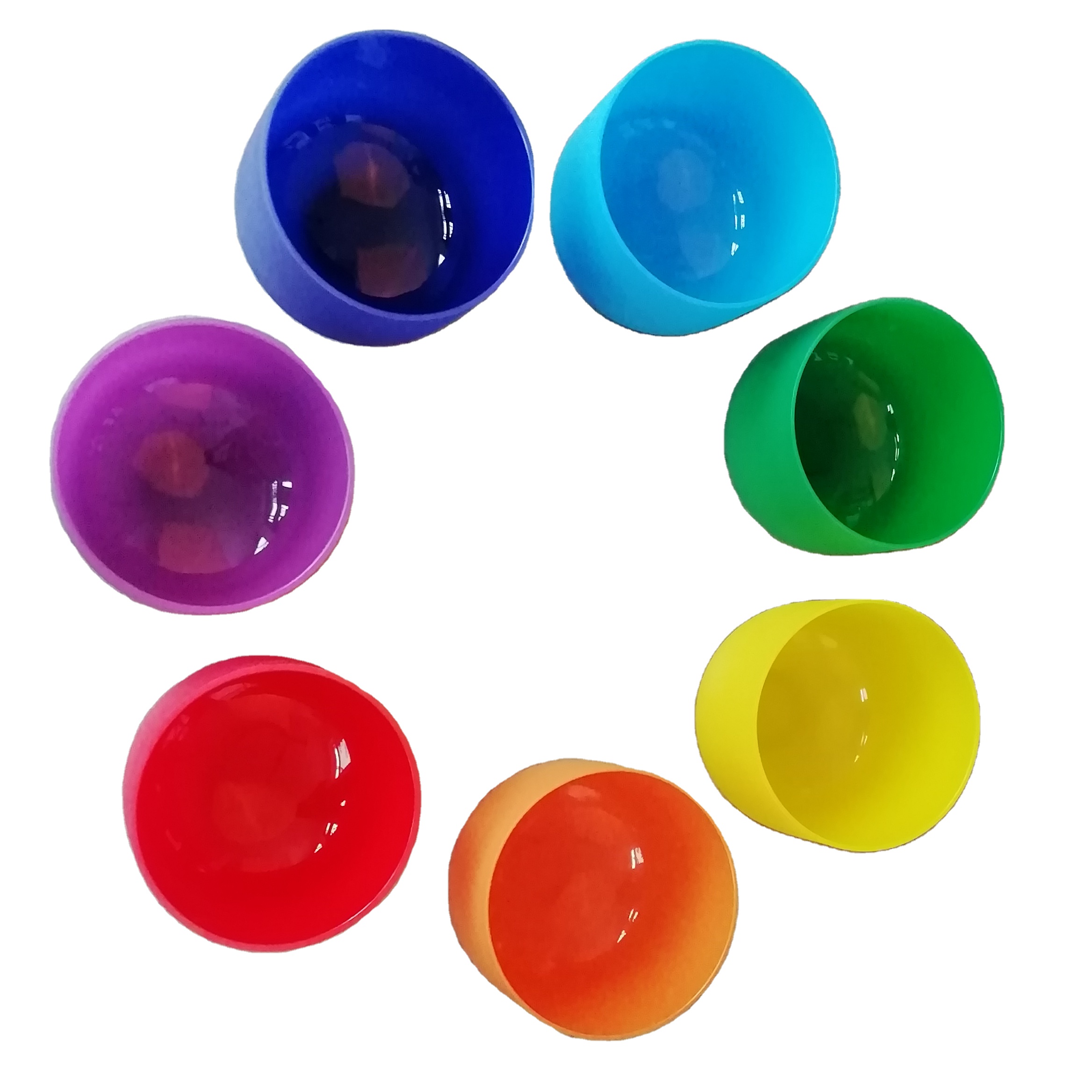 12 inch 440Hz/432Hz Factory Directly Sale Chakra Quartz Singing Bowl for Sound healing Crystal Craft Crystal Singing Bowl