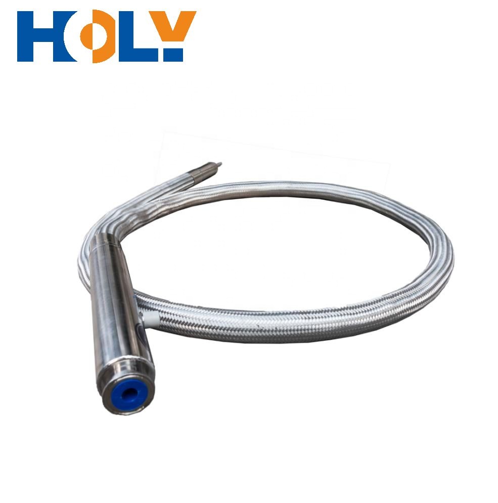 ASME & CE DN10, 3/8 дюйма, жидкий аргоновый вакуумный изолированный гибкий шланг с вакуумным байонетным соединением