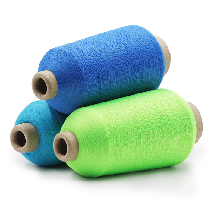 Wholesale price sportswear interlock high stretch nylon yarn elastic sewing thread for 4 needle 6 thread sewing machine