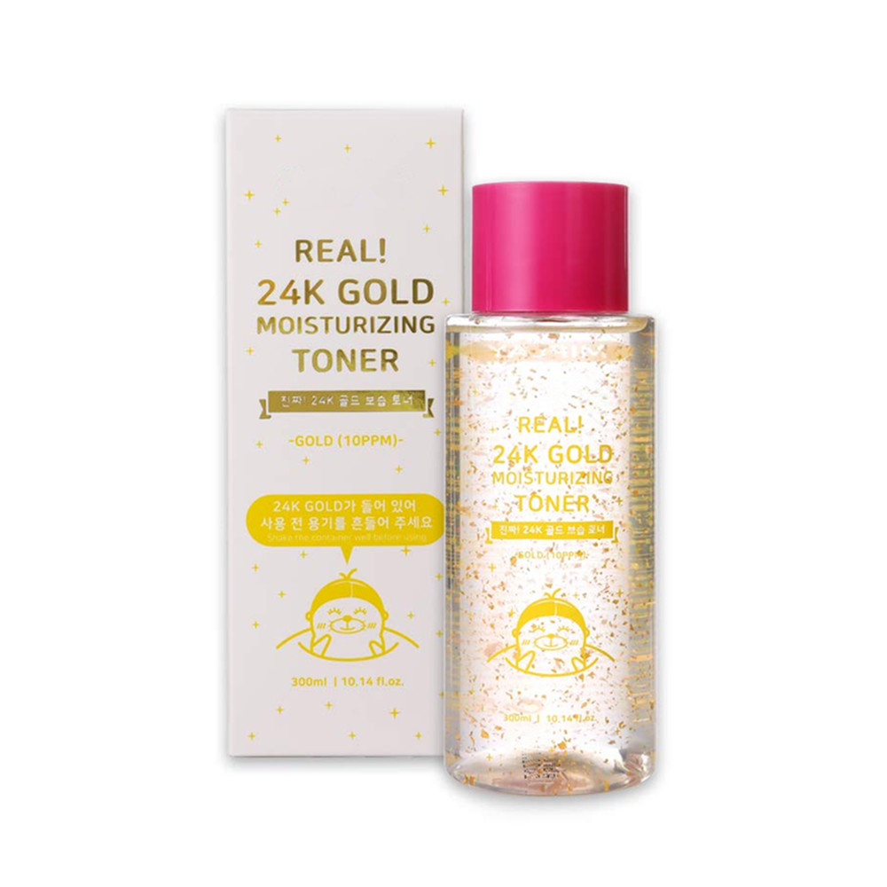 Private Label 100% Natural Hydrating FaceToner 24K Gold Moisturizing Toner