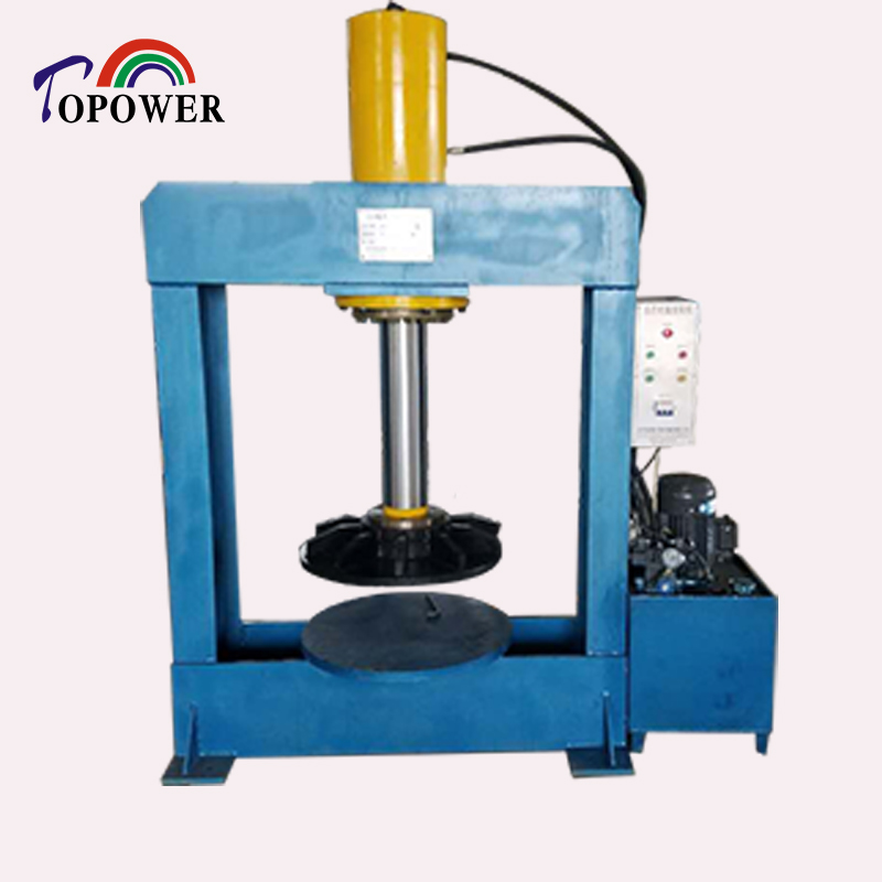 Solid Tire Press Machine for 15-33 inch wheel installation forklift truck loader trailer