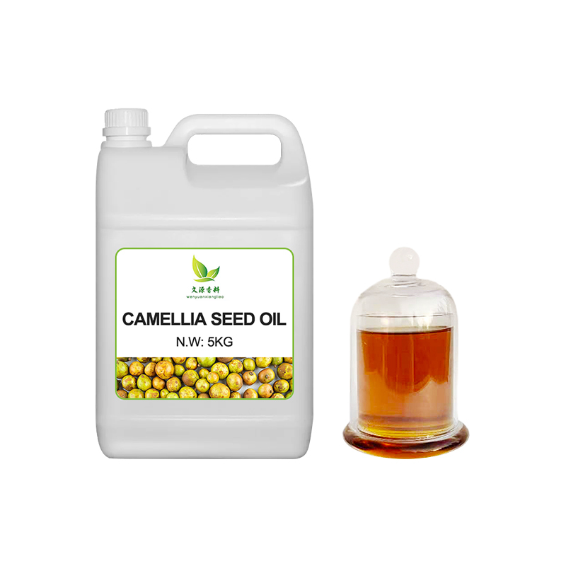 100% pure essential oil factory press extract camellia seed oil for body skin care