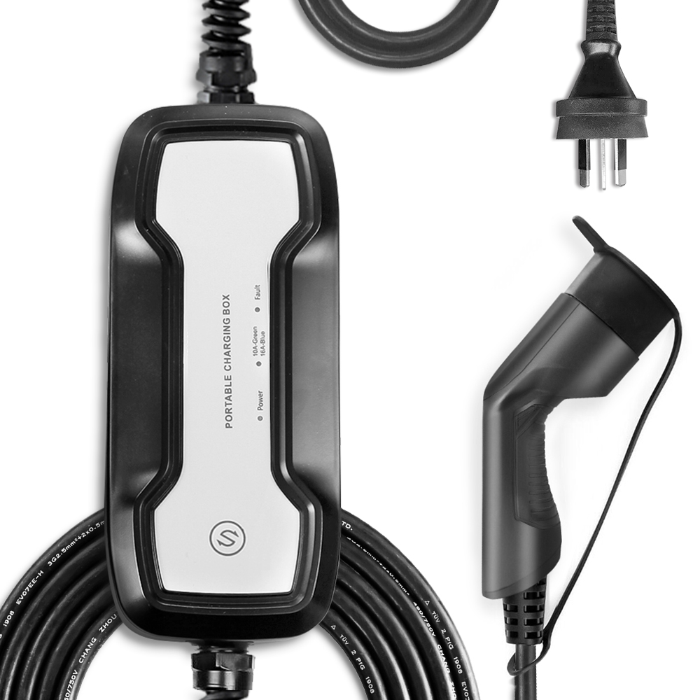 10A 16A режим 2 IEC 621962 EV зарядный кабель без ЖК-экрана