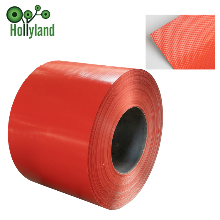 Chinese Roof Tile White Zinc Aluminum Sheet Embossed PE Color Coated Aluminum Coil