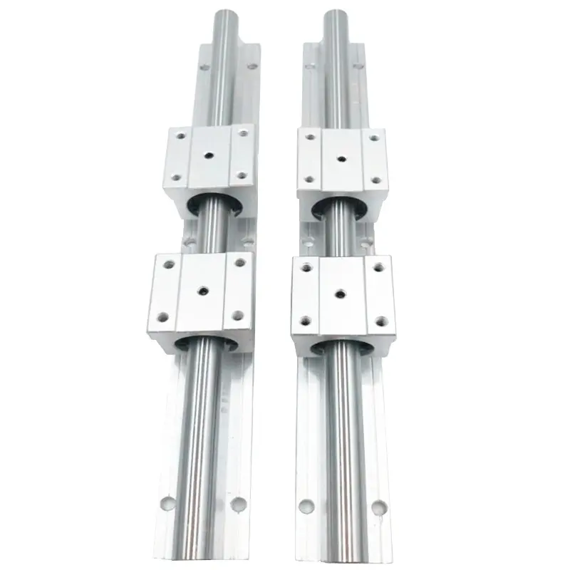 High quality High precision SBR20 any length 1pc SBR20 linear rail + 2pcs SBR20UU block for CNC