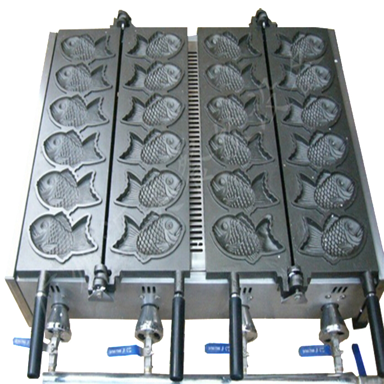 Newest professional fish cake taiyaki making machine fish cake machine